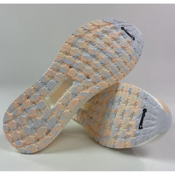 Adidas Ultraboost 19.5 DNA Womens 10 White Orange Running Shoes Sneakers GZ6469 - Picture 8 of 9